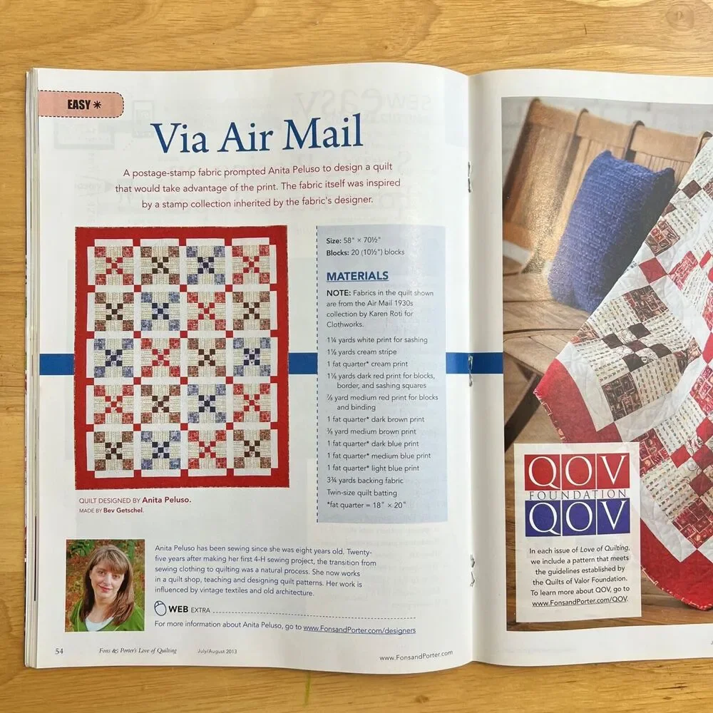 Magazine Lot of Fons and Porters Love of Quilting 3 Fall Winter 2013 Editions